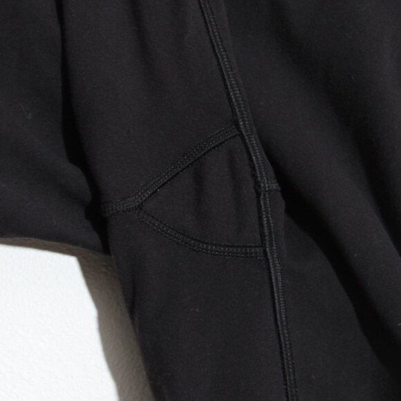 Lululemon Fit Physique Tight Leggings Black Mesh Panel Pocket High Rise Luon - Picture 6 of 11